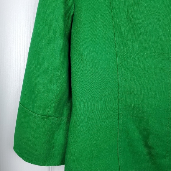 Lafayette 148 linen 3/4 sleeve jacket size 6 - Picture 8 of 8